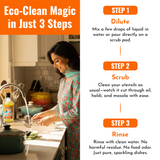 Natural Dishwashing Liquid - Citrus Orange - 500 ml