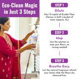 Natural Floor Cleaner - Lime & Lemon Grass - 1 Litre