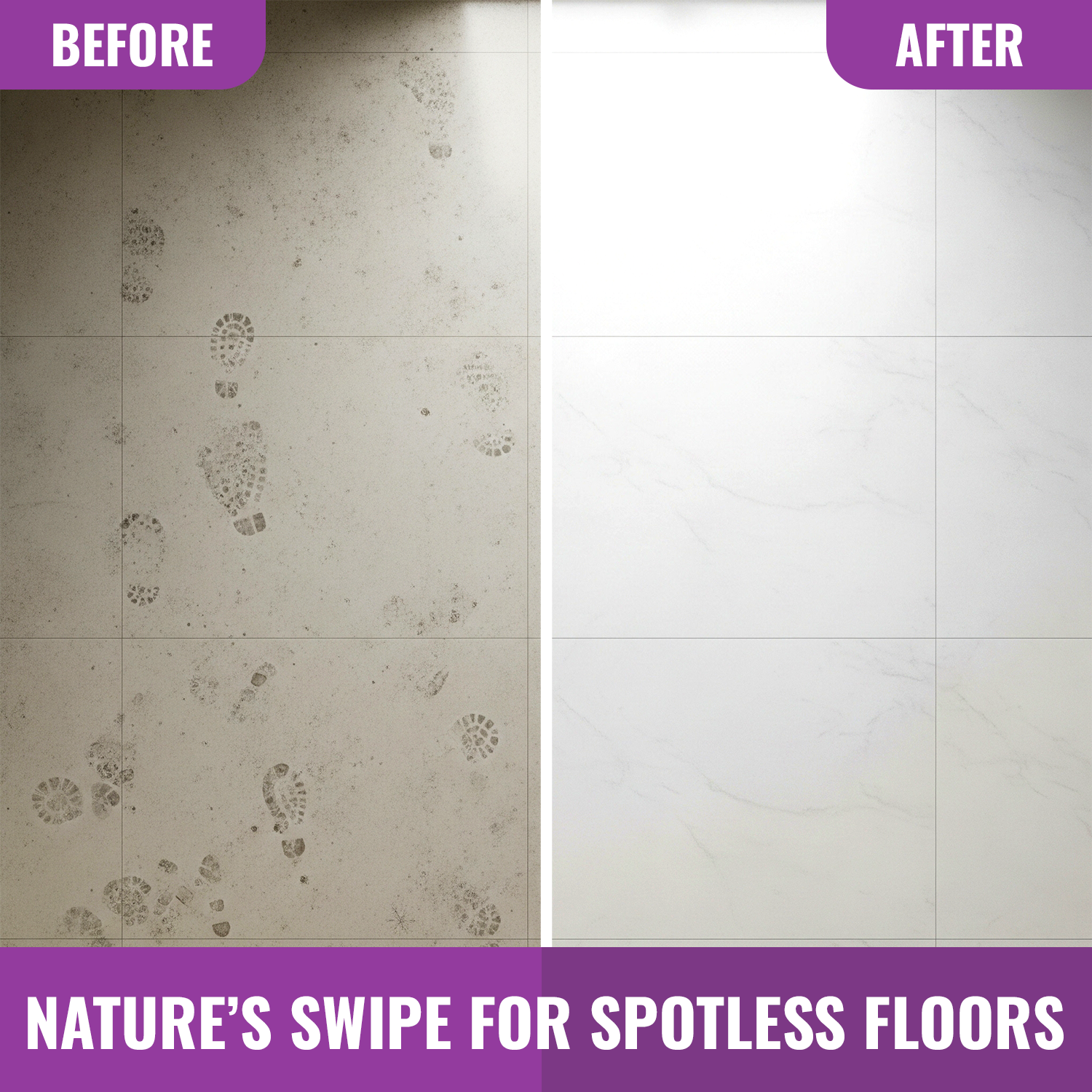 Natural Floor Cleaner - Lime & Lemon Grass - 1 Litre